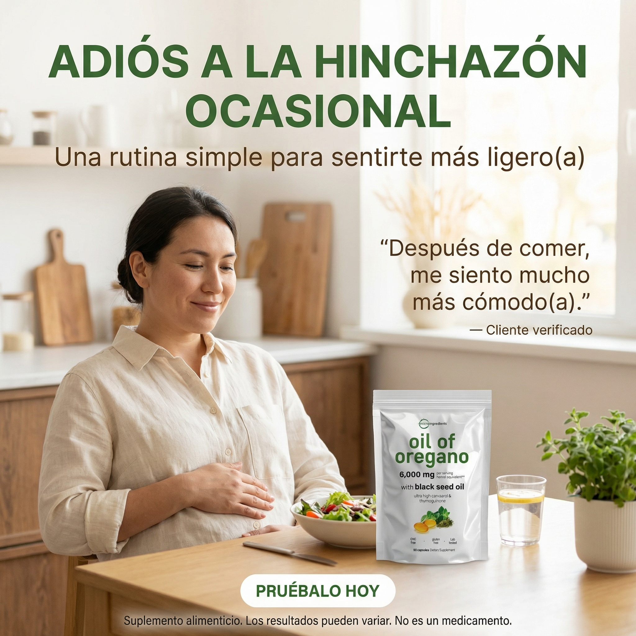 Suplemento de Aceite de Orégano puro