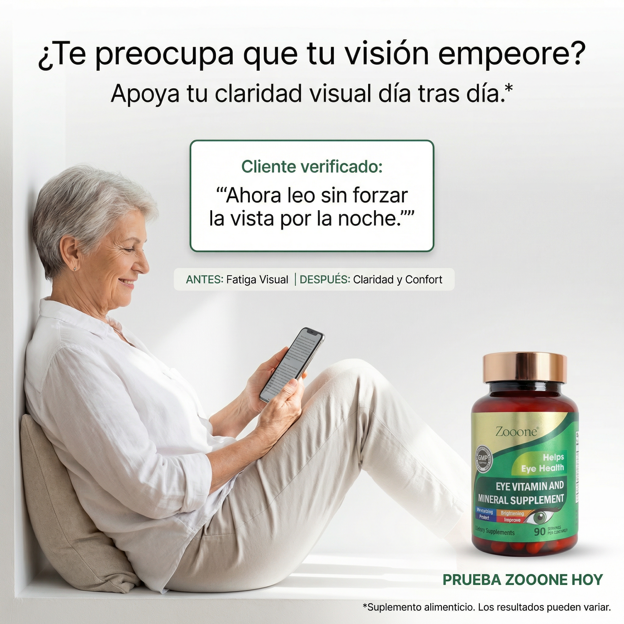 Zooone - Complejo Vitamínico con Luteína
