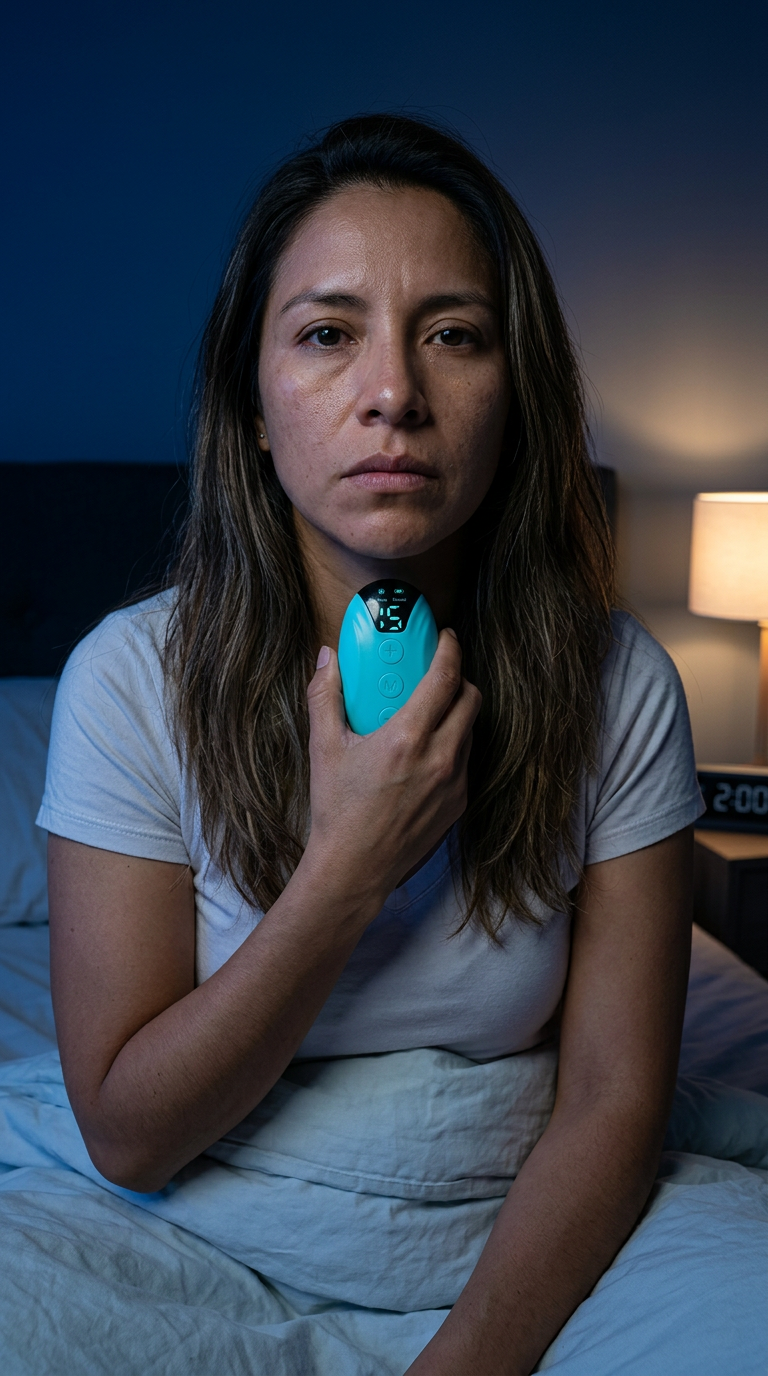 Dispositivo neurocontrol ansiedad sueño