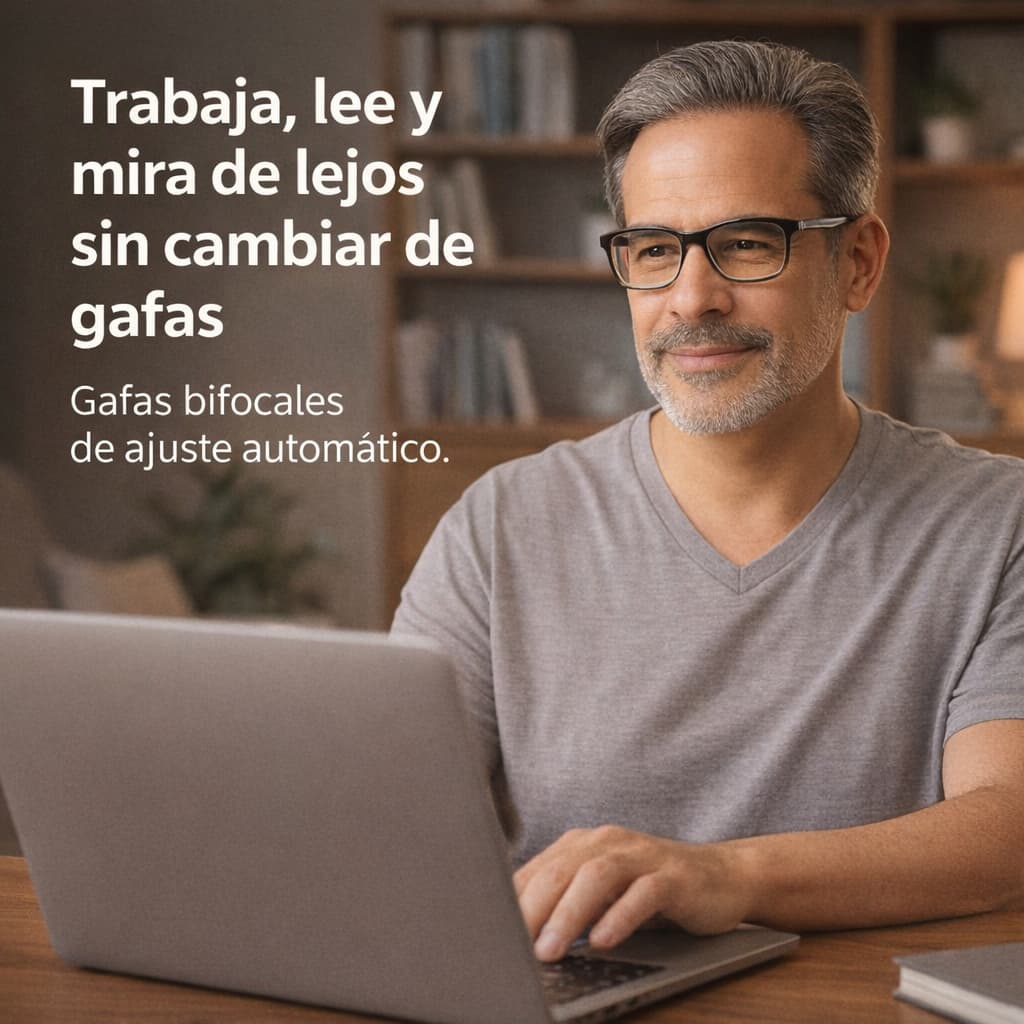 Gafas Bifocales de Ajuste Automático